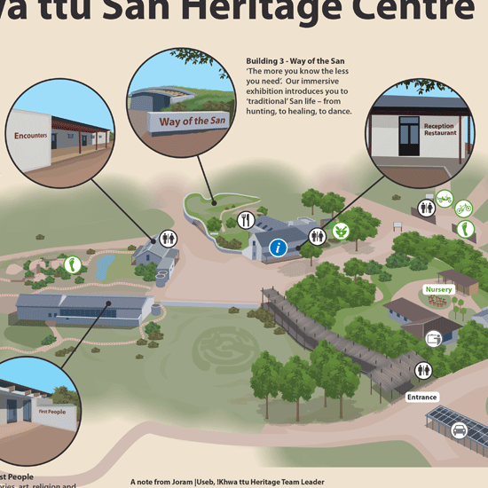 Detail of Khwa ttu centre map
