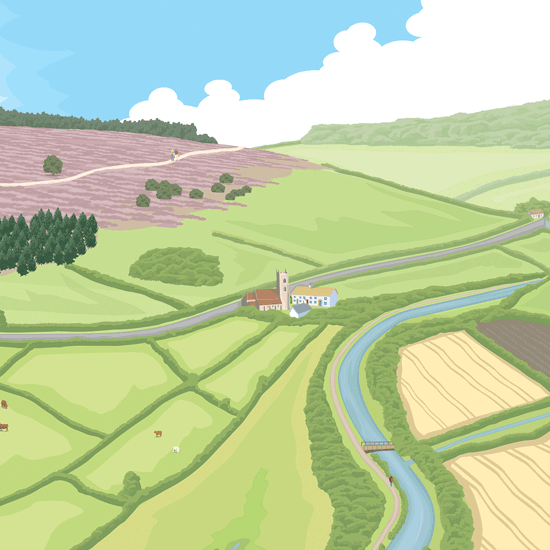 Detail of Catchment map