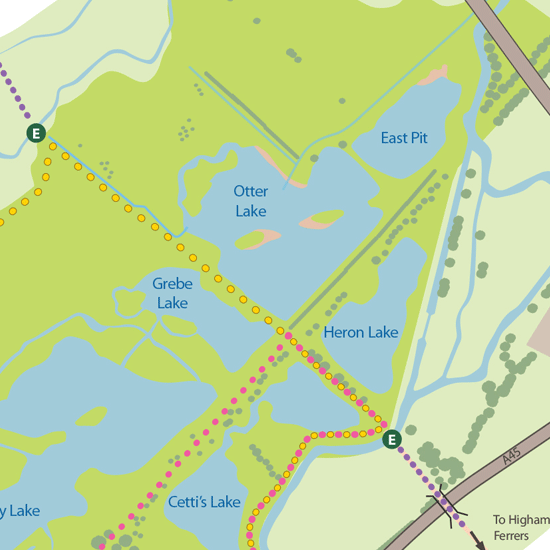 Detail of Wetlands map